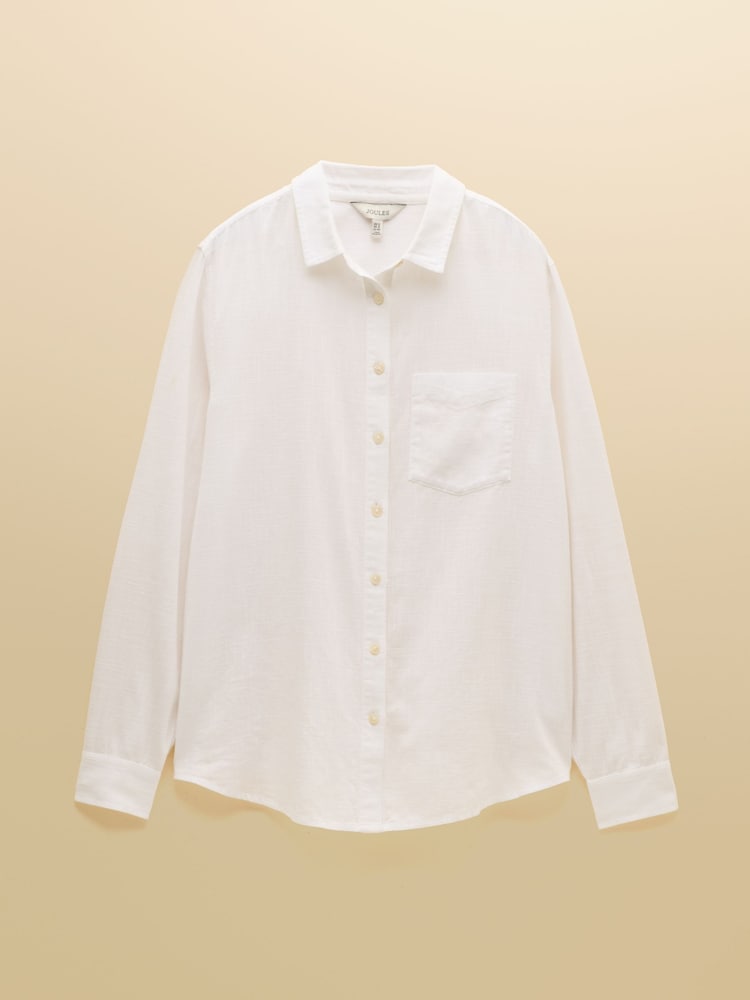 Joules White Cotton Shirt - Image 8 of 8 Joules White Cotton Shirt - Image 8 of 8