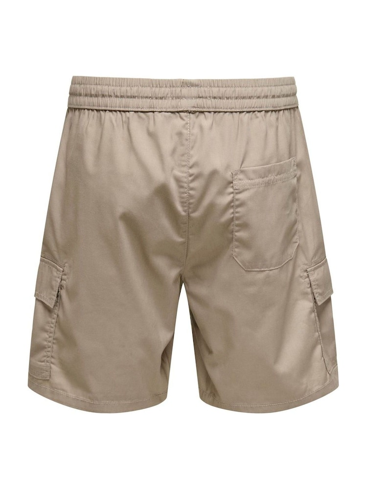 Only & Sons Black Chino Shorts 2 Pack - Image 3 of 5