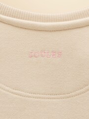Joules Oatmeal Girls' Embroidered Sweatshirt - Image 5 of 5