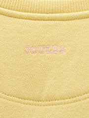 Joules Yellow Bunny Girls' Embroidered Sweatshirt - Image 5 of 5