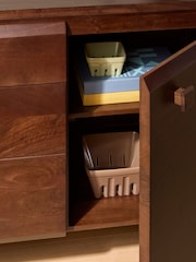 MADE.COM Dark Mango Wood Payton Large Sideboard - Image 4 of 5