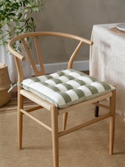 Yard 2 Pack Hayle Striped Cotton Seat Pads - Imagen 1 de 7