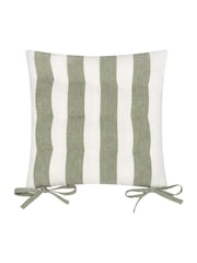 Yard 2 Pack Hayle Striped Cotton Seat Pads - Imagen 3 de 7