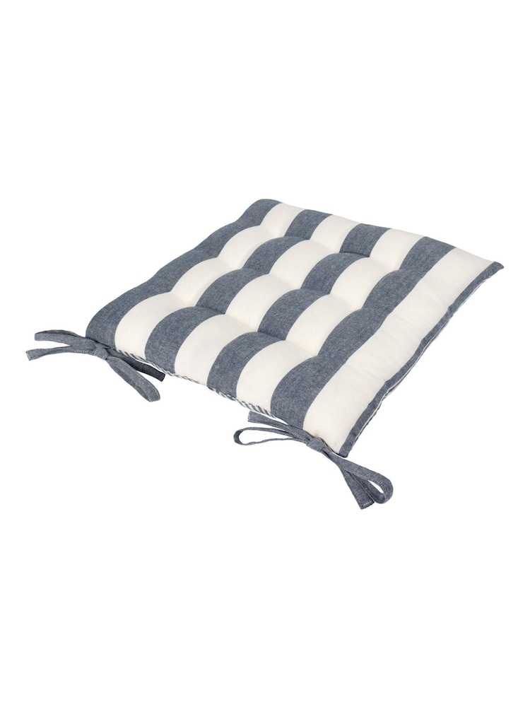 Yard 2 Pack Hayle Striped Cotton Seat Pads - Imagen 6 de 6