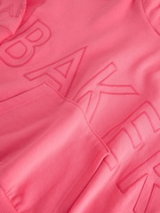 Baker by Ted Baker Oversized Embroidered Graphic Hoodie - Image 9 of 10