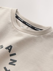 smALLSAINTS Light Brown Tierra T-Shirt and Sweat Shorts Set - Image 5 of 5