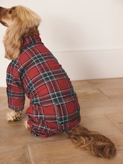 Red Check Matching Family Christmas Pet Pyjamas - Image 3 of 5