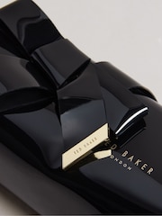 Ted Baker Black Nikara Knot Bow Brush Case - Image 2 of 3