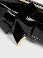 Ted Baker Black Nikara Knot Bow Brush Case - Image 3 of 3