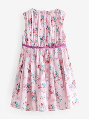Cath Kidston Lilac Floral Party Dress (3mths-8yrs) - Image 2 of 5