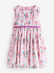 Cath Kidston Lilac Floral Party Dress (3mths-8yrs) - Image 3 of 5