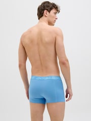 JACK & JONES Blue Boxers 3 Pack - Image 6 of 7
