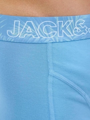 JACK & JONES Blue Boxers 3 Pack - Image 7 of 7