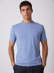 Azul - Camiseta de corte estándar con logo de BOSS - Imagen 1 de 5
