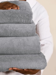 Grey Luxury Spa Collection Luxe Towel - Image 1 of 4