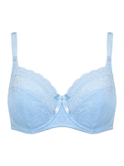 Pour Moi Blue Rebel Underwired Side Support Bra - Image 3 of 4