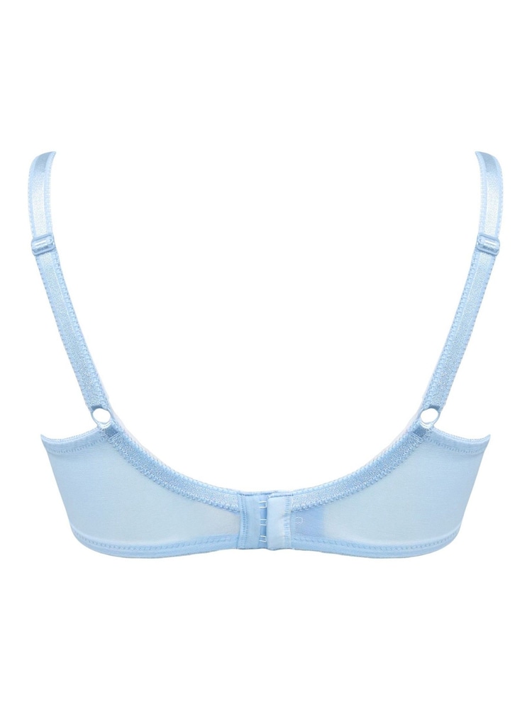 Pour Moi Blue Rebel Underwired Side Support Bra - Image 4 of 4