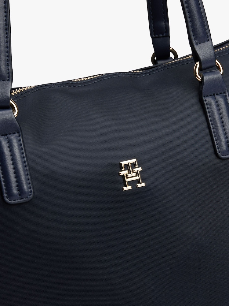 Tommy Hilfiger Blue Signature Tape Tote - Image 3 of 5