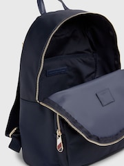 Tommy Hilfiger Blue Emblem Plaque Backpack - Image 3 of 5