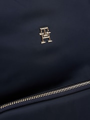 Tommy Hilfiger Blue Emblem Plaque Backpack - Image 5 of 5