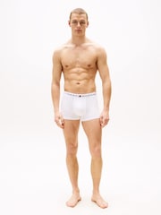 Tommy Hilfiger Grey Original Waistband Trunks 3 Pack - Image 5 of 7