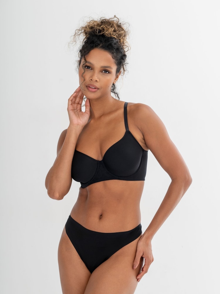 Pour Moi Black Bonded No VPL Knickers - Image 1 of 4