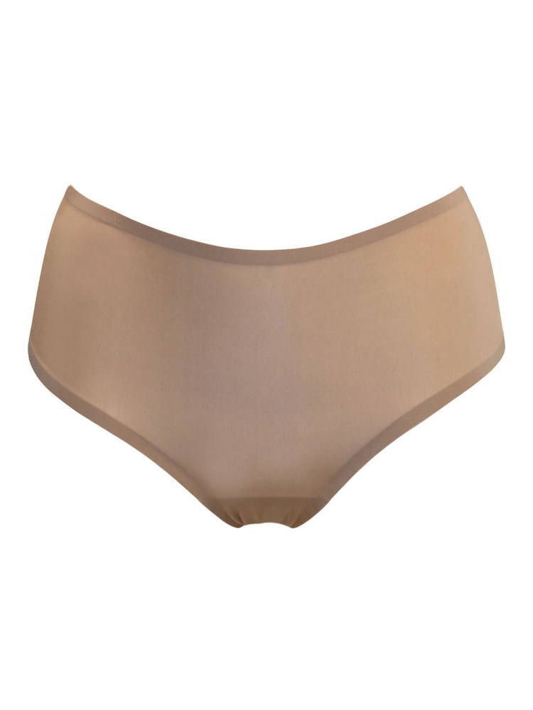 Pour Moi Natural Brief Bonded No VPL Shorty Knickers - Image 3 of 4
