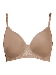 Pour Moi Natural Geo Sculpt Padded Spacer T-Shirt Bra - Image 3 of 4