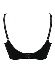 Pour Moi Black Geo Sculpt Padded Spacer T-Shirt Bra - Image 4 of 4