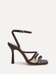 Linzi Brown Scarlett Strappy Heel Sandals With Ankle Strap - Image 2 of 5