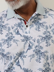 Joe Browns Bird Print Polo Shirt - Bild 3 von 5