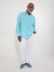 Camisas de manga comprida Joe Browns Lightweight Summery Linen Blend - Imagem 2 de 6