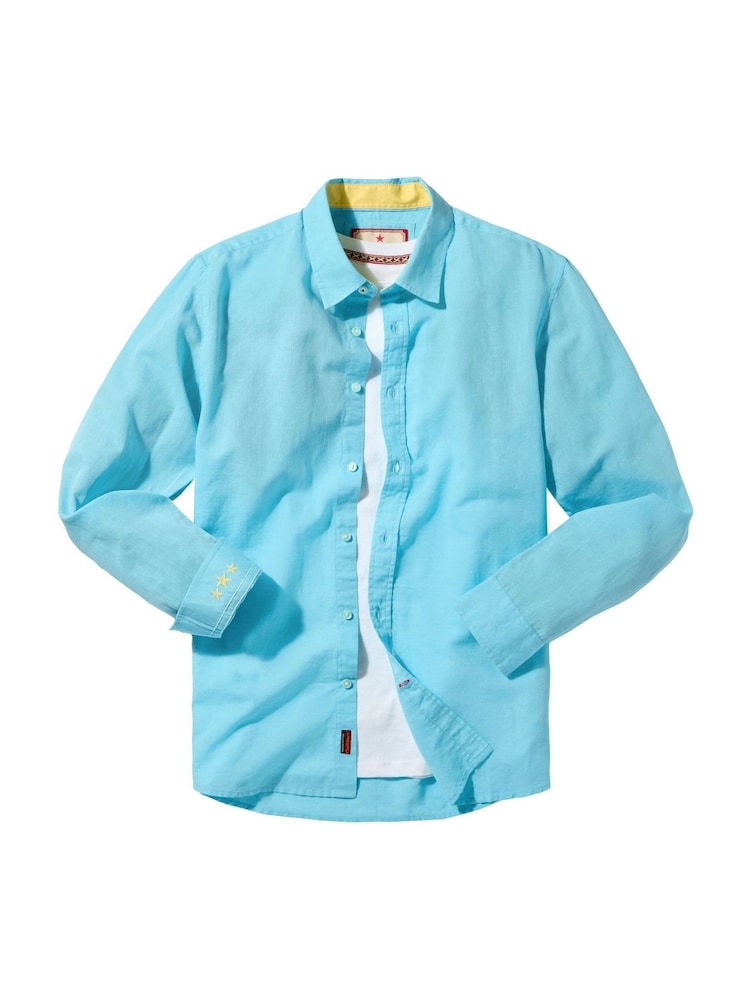 Camisas de manga comprida Joe Browns Lightweight Summery Linen Blend - Imagem 6 de 6