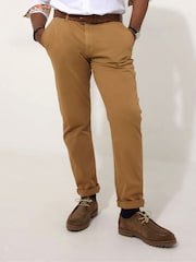 Joe Browns Brown Straight Leg Chino Trousers - Image 1 of 5