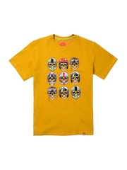 Joe Browns 100% Cotton Pop Art Skull Graphic Short Sleeve T-Shirt - صورة 5 من 5