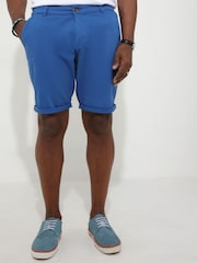 Joe Browns Blue Washed Chino Shorts - Image 2 of 7