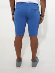Joe Browns Blue Washed Chino Shorts - Image 4 of 7