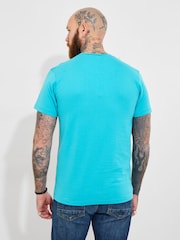 Joe Browns Blue 100% Cotton Guitar Landscape Graphic T-Shirt - Image 4 of 5