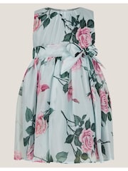 Monsoon Green Baby Rosaline Floral Party Dress - Image 1 of 3