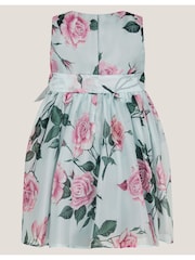 Monsoon Green Baby Rosaline Floral Party Dress - Image 2 of 3