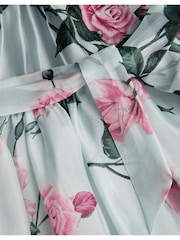 Monsoon Green Baby Rosaline Floral Party Dress - Image 3 of 3