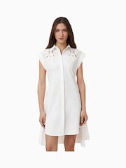 AllSaints White Zola Dress - Image 5 of 8