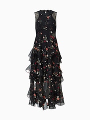 AllSaints Black Quinn Dress - Image 9 of 9