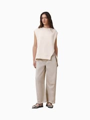 AllSaints Nila Zip 100% Organic Cotton Sweatshirt - صورة 3 من 6
