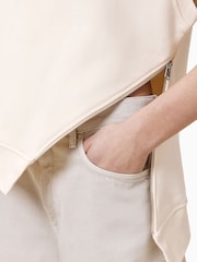 AllSaints Nila Zip 100% Organic Cotton Sweatshirt - صورة 6 من 6