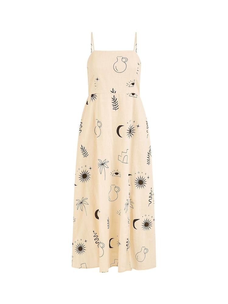 Yumi – Midi-Sundress mit Mystic-Print - Bild 5 von 5 Yumi – Midi-Sundress mit Mystic-Print - Bild 5 von 5
