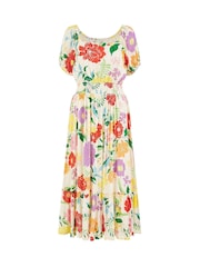 Yumi Big Floral Midi Dress - Bild 5 von 5