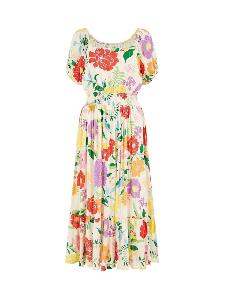Yumi Big Floral Midi Dress - Bild 5 von 5