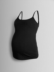 JoJo Maman Bébé White 2-Pack Maternity & Nursing Vest Tops - Image 5 of 15