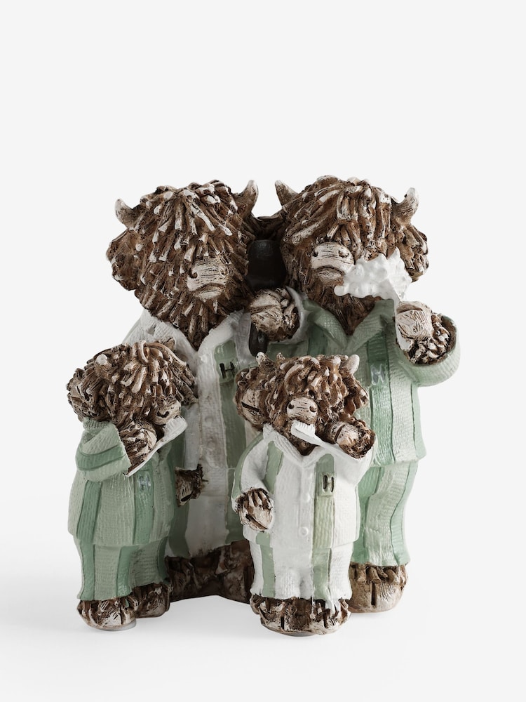 Hamish Green Stripe Pyjamas Family Bathroom Ornament - Image 3 of 3